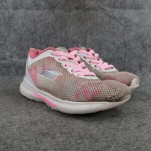 Avia Shoes Kids 3 Athletic Trainers Running Active Comfort Pink Lace Up Girls